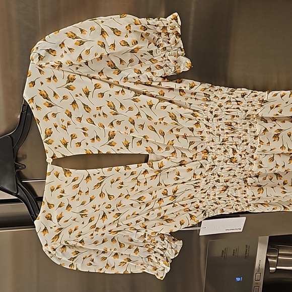 💕REFORMATION💕 Selby Dress ~ Blanche Floral Print 8 NWT - Picture 12 of 16